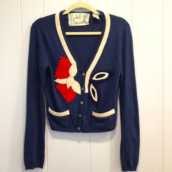 Field Flower Hollander Cardigan by Anthropologie S - Picture 1 of 4